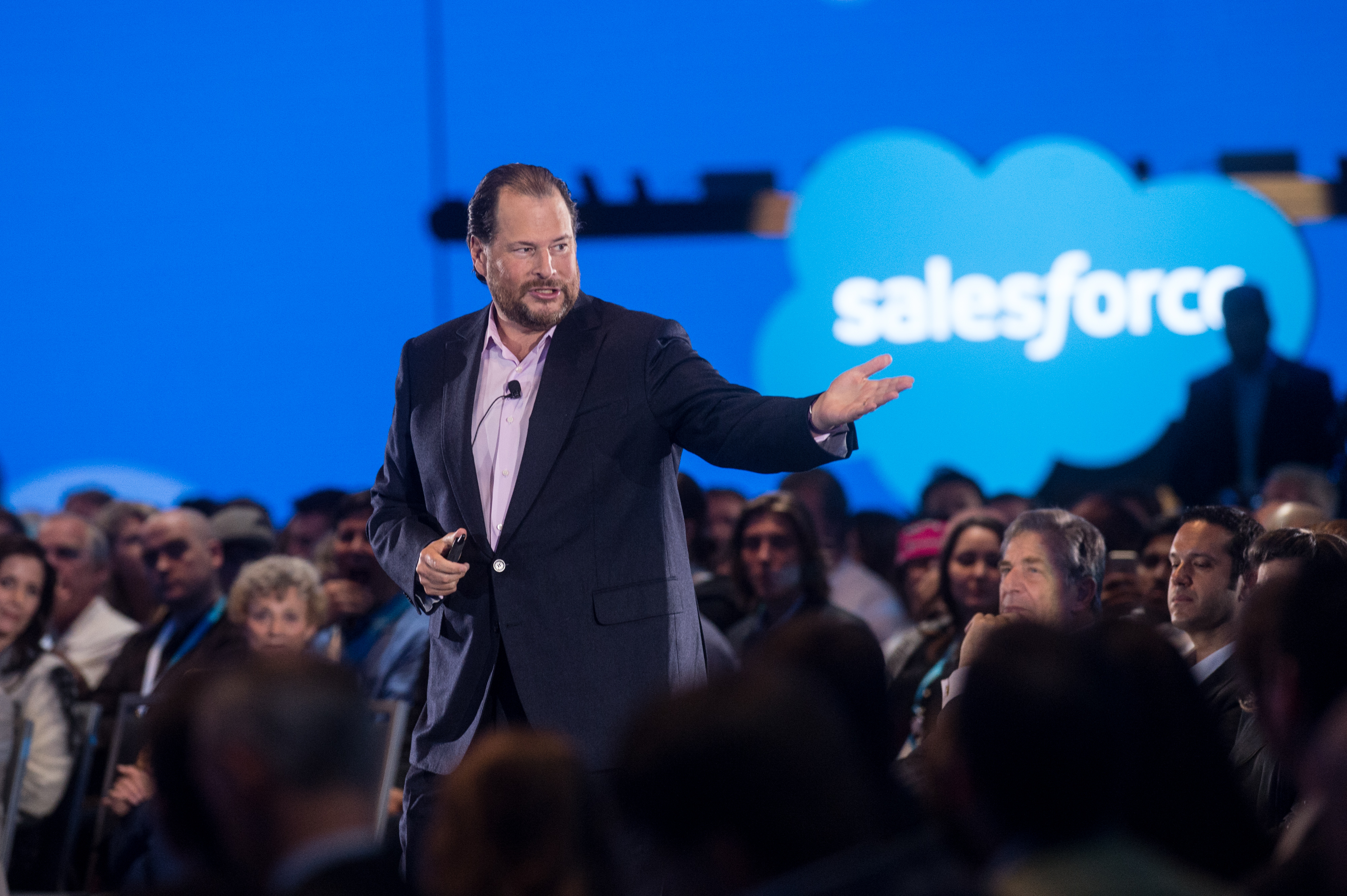 Marc Benioff Welcomes Dreamforce, Industry to the Internet of Customers